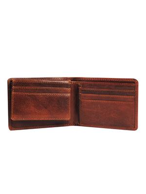 cognac leather wallet - 16587537 - Standard Image - 3