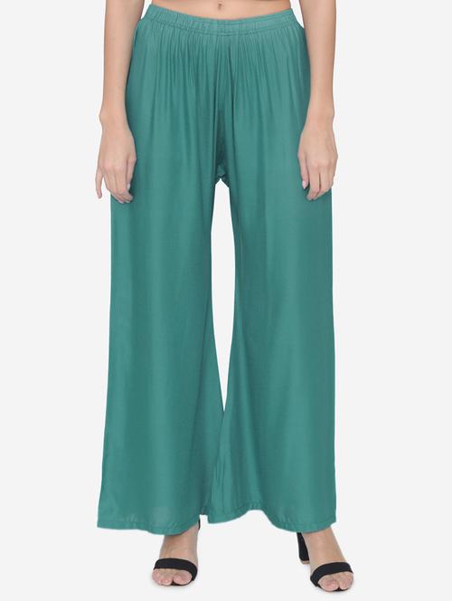 mid rise solid palazzo - 16588293 - Very Small Image - 1