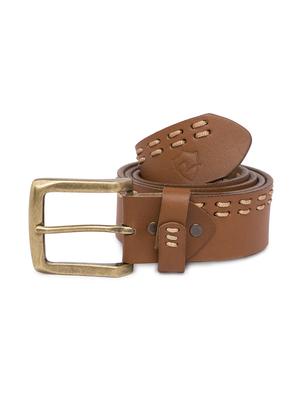 brown leather belt - 16589011 - Standard Image - 2