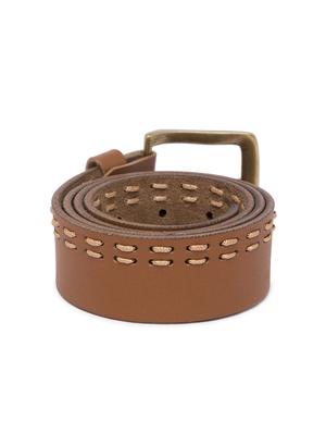 brown leather belt - 16589011 - Standard Image - 3
