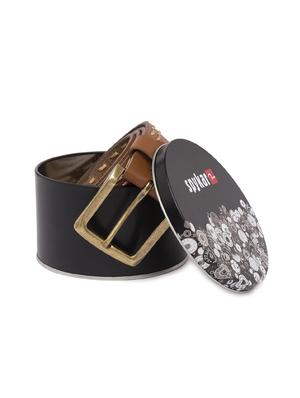 brown leather belt - 16589011 - Standard Image - 4