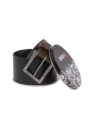 green leather belt - 16589017 - Standard Image - 4