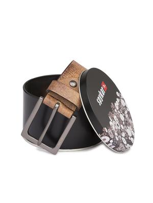 brown leather belt - 16589024 - Standard Image - 4