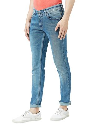 blue light washed denim jeans - 16589037 - Standard Image - 2