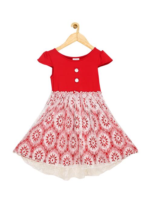 red net frock - 16589221 - Standard Image - 1
