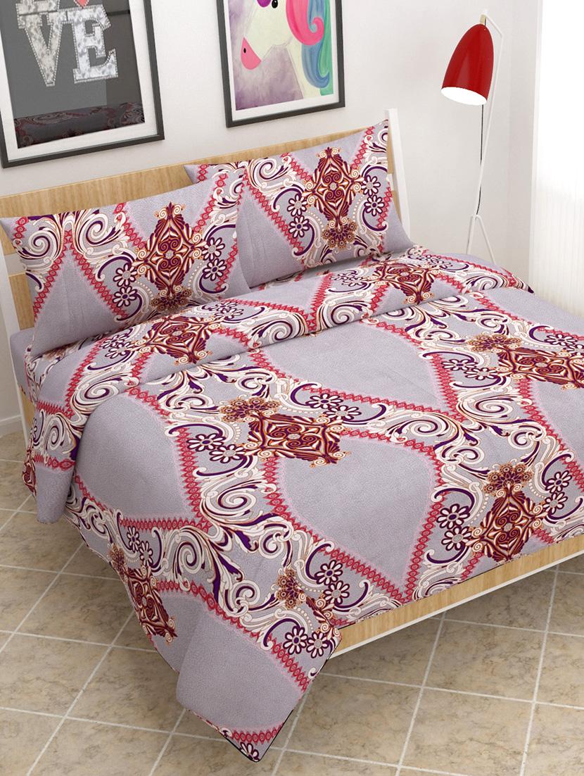 double bedsheet with 2 pillow covers - 16589653 - Zoom Image - 1