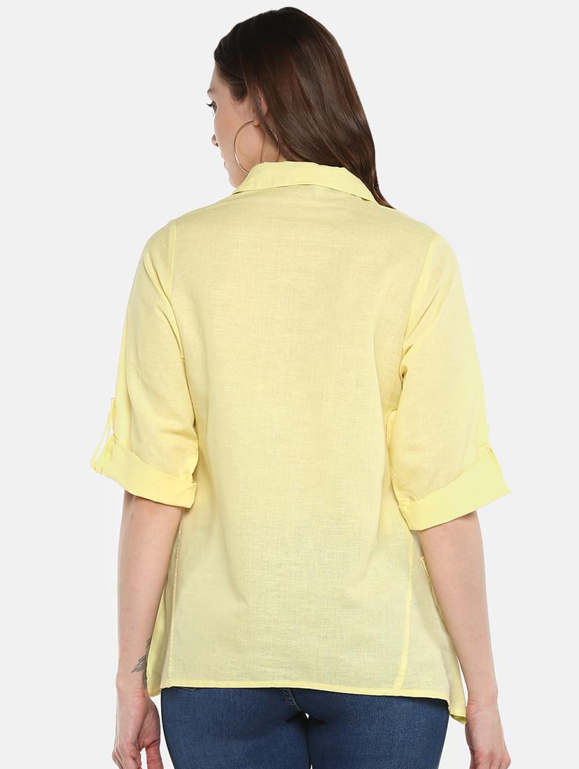 pocket patch solid shirt - 16590712 - Zoom Image - 3