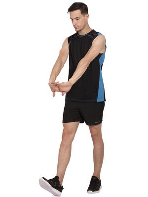 black color block t-shirt - 16590777 - Standard Image - 4