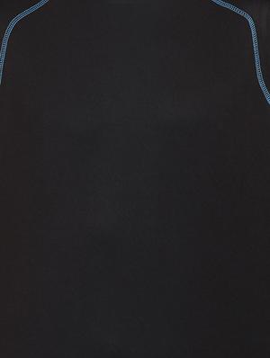 black color block t-shirt - 16590777 - Standard Image - 5