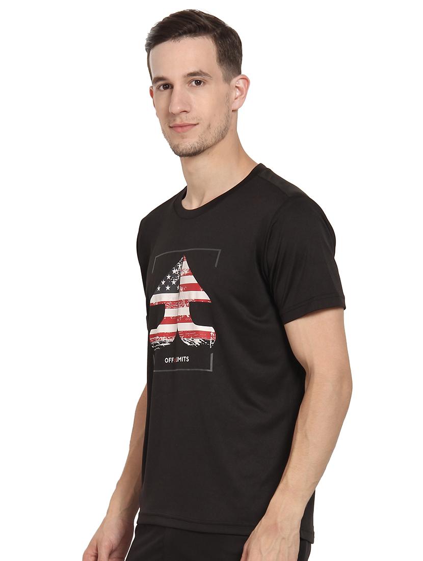black printed t-shirt - 16590778 - Zoom Image - 2