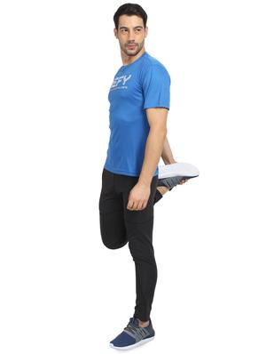 blue chest printed t-shirt - 16590782 - Standard Image - 4