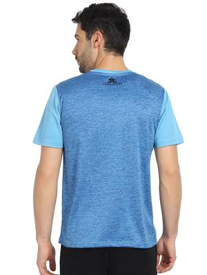 blue solid t-shirt - 16590789 - Standard Image - 3