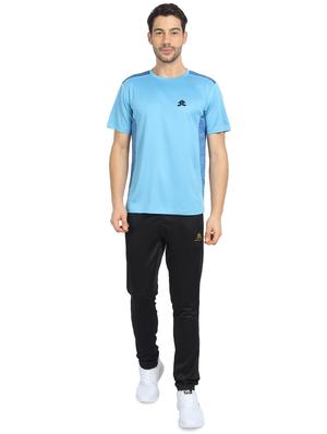 blue solid t-shirt - 16590789 - Standard Image - 4