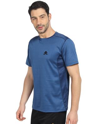 blue solid t-shirt - 16590790 - Standard Image - 2