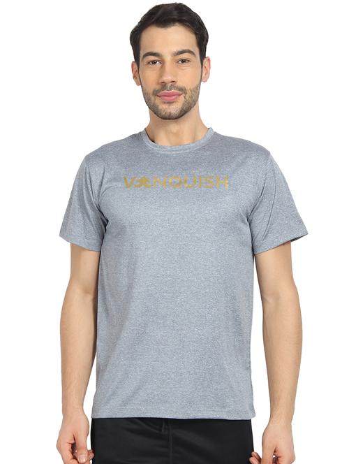 grey chest printed t-shirt - 16590797 - Standard Image - 1