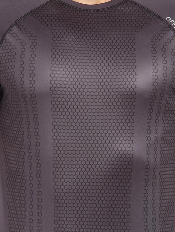 grey printed t-shirt - 16590804 - Zoom Image - 5