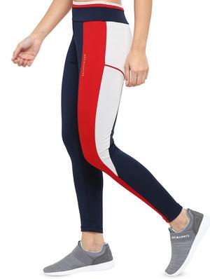 high rise color block sports legging - 16591198 - Standard Image - 2