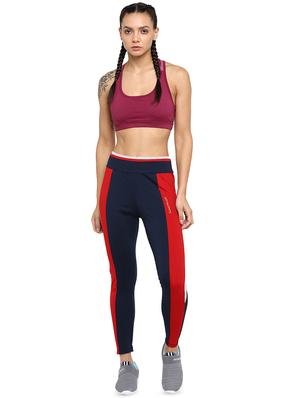 high rise color block sports legging - 16591198 - Standard Image - 4