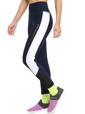high rise color block sports legging - 16591199 - Standard Image - 2