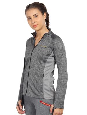 thumb hole sleeved pocket detail jacket - 16591213 - Standard Image - 2