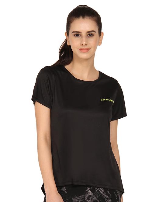 round neck solid tee - 16591221 - Standard Image - 1