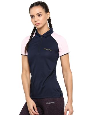 raglan sleeved color block tee - 16591230 - Standard Image - 2