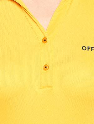 polo neck solid tee - 16591238 - Standard Image - 5