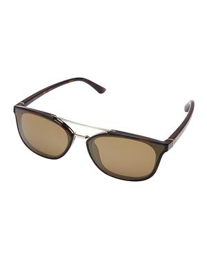 idee mirrored rectangular sunglasses (61) (brown) - 16591253 - Standard Image - 2