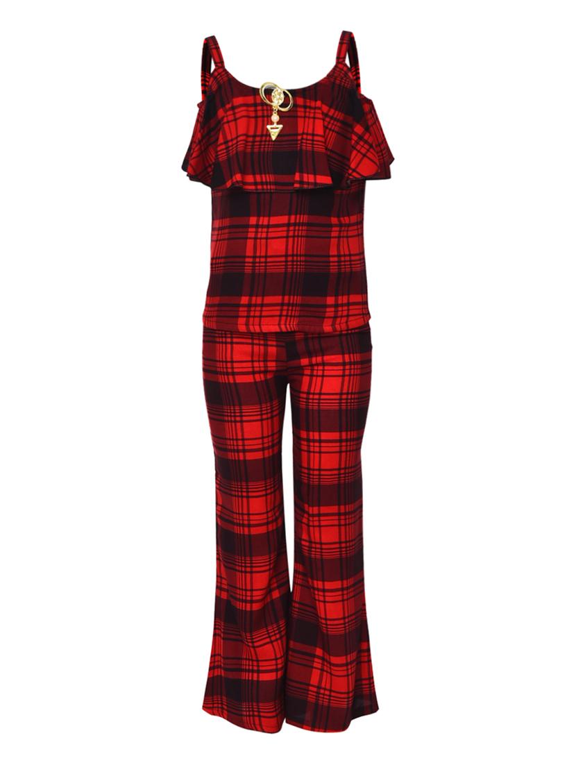 plaid layered twin sets - 16591332 - Zoom Image - 1