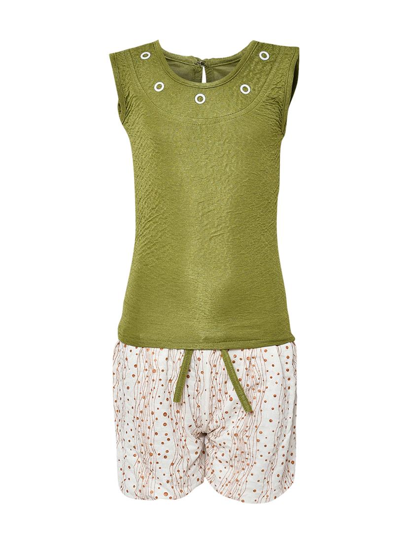 green nylon shorts set - 16591336 - Zoom Image - 1