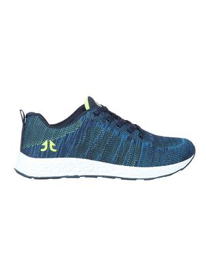 blue fabric lace up sport shoe - 16591595 - Standard Image - 2