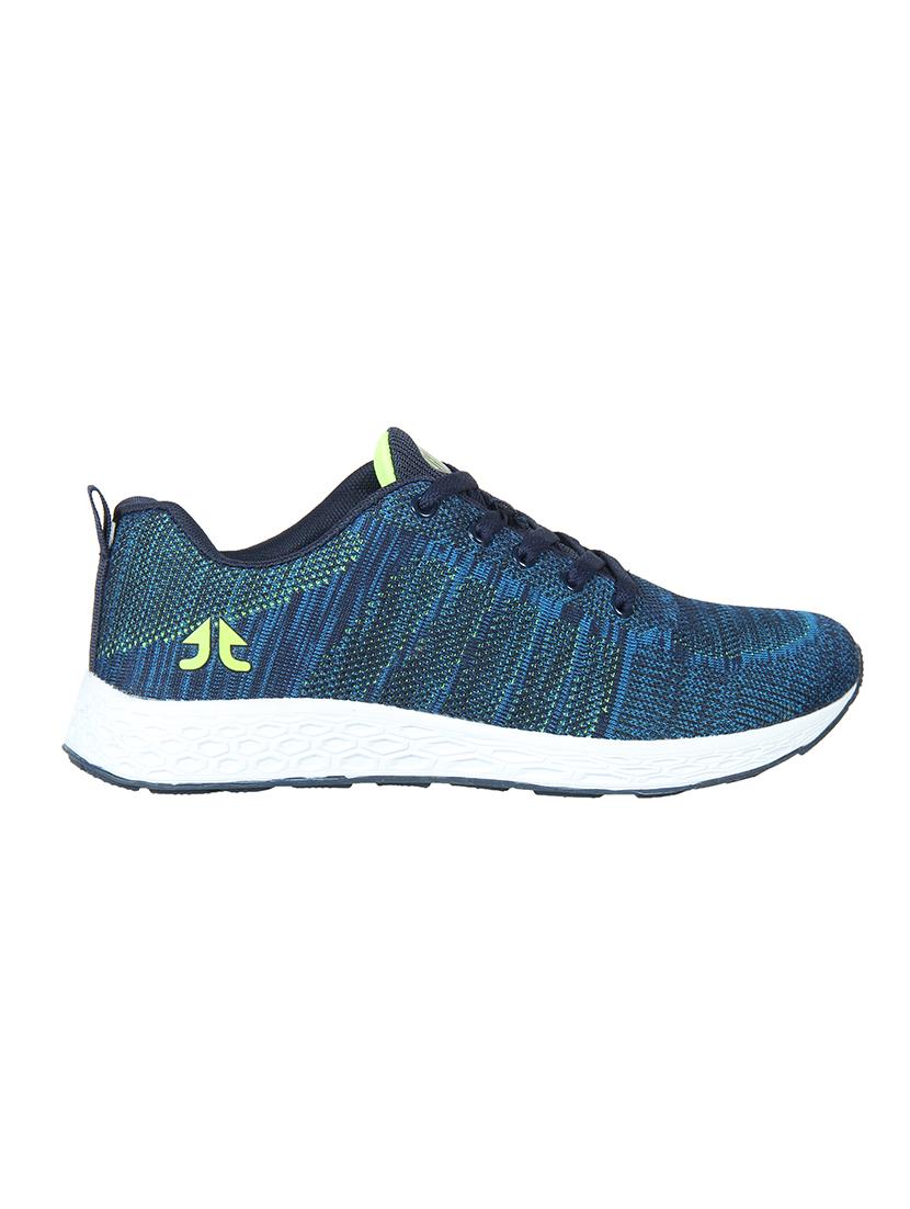 blue fabric lace up sport shoe - 16591595 - Zoom Image - 2