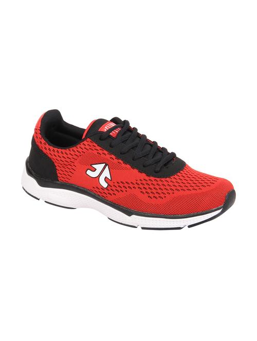 red mesh lace up sport shoe - 16591604 - Standard Image - 1