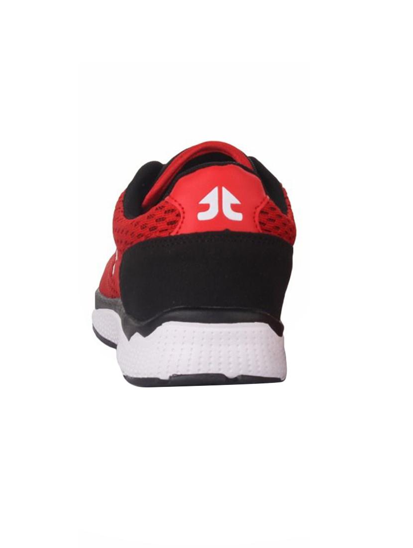 red mesh lace up sport shoe - 16591604 - Zoom Image - 2