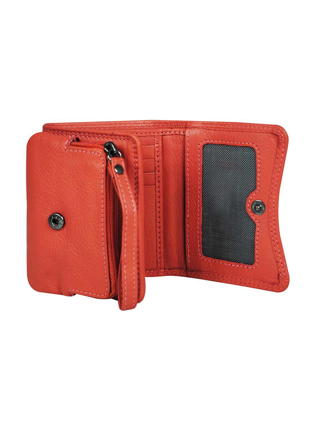 red leather wallet - 16592007 - Zoom Image - 3