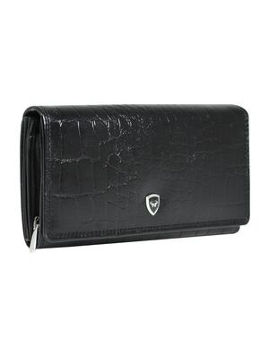 black leather wallet - 16592010 - Standard Image - 4