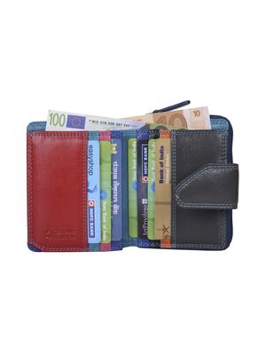 blue leather wallet - 16592016 - Standard Image - 4