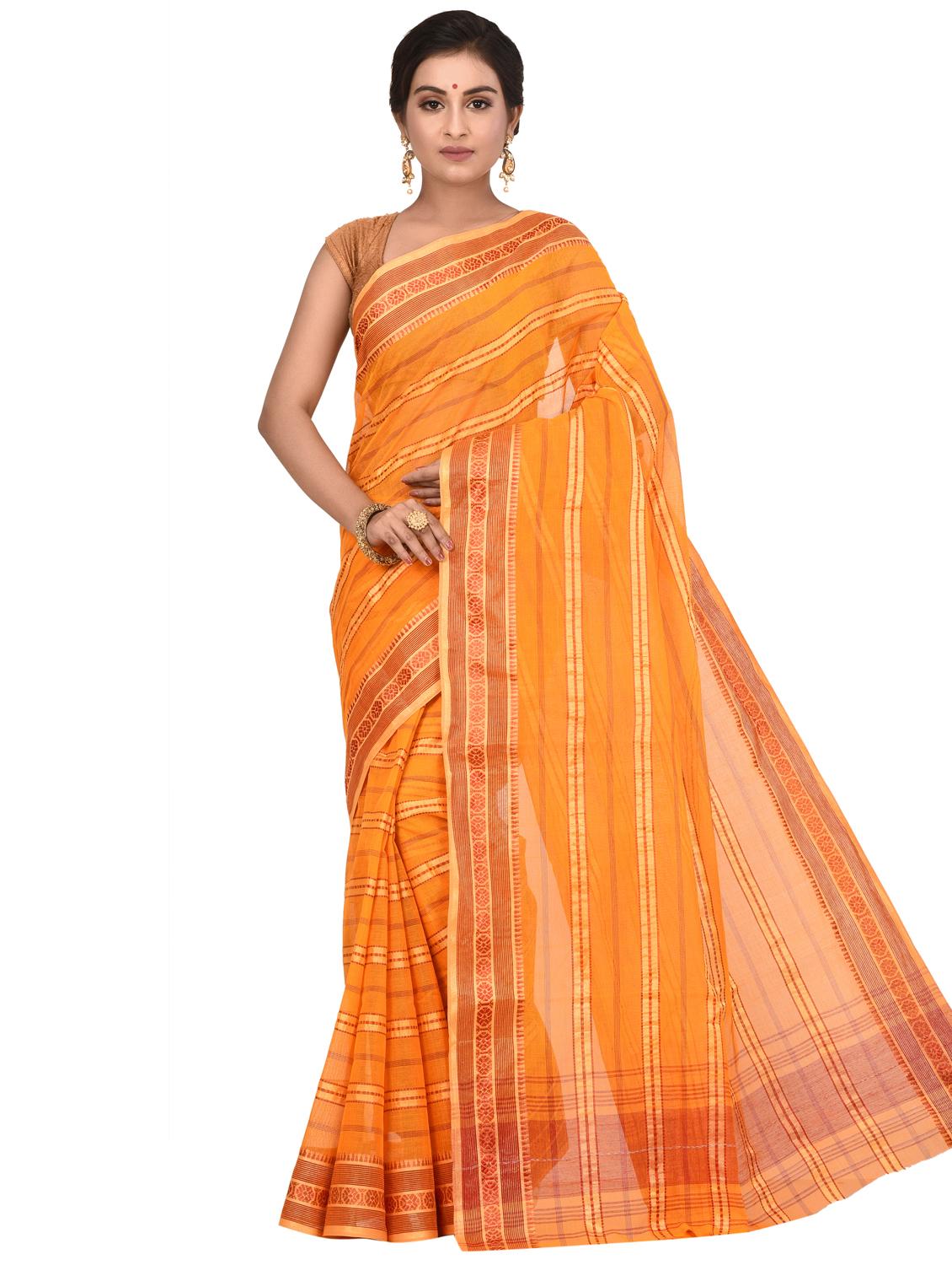 stripes tant saree - 16592132 - Zoom Image - 1