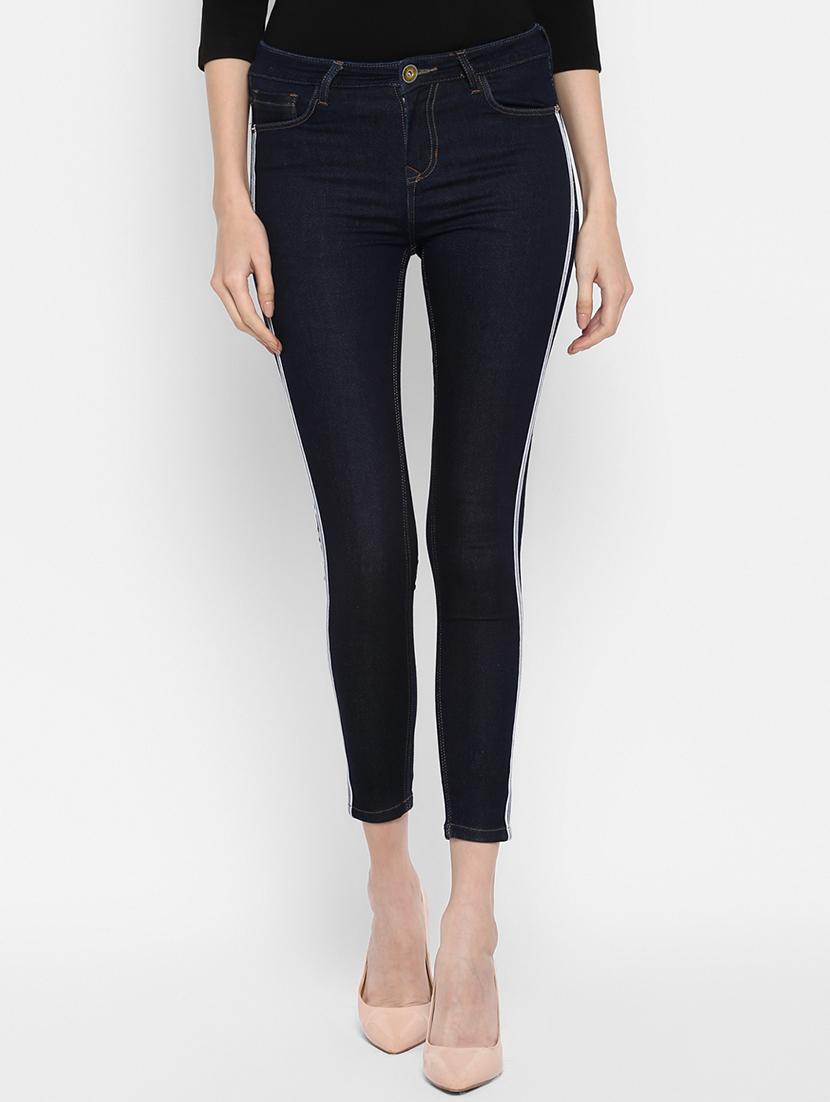 high rise side tapping jean - 16592341 - Zoom Image - 1