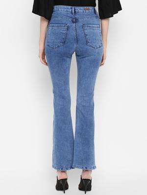 high rise flared jean - 16592343 - Standard Image - 3