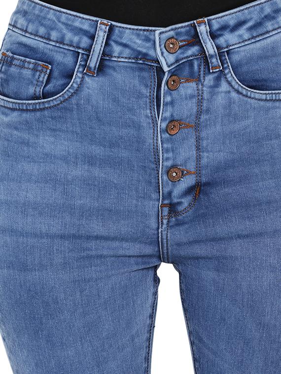 high rise flared jean - 16592343 - Zoom Image - 5