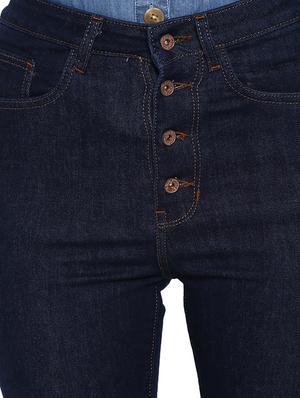 high rise flared jean - 16592344 - Standard Image - 5