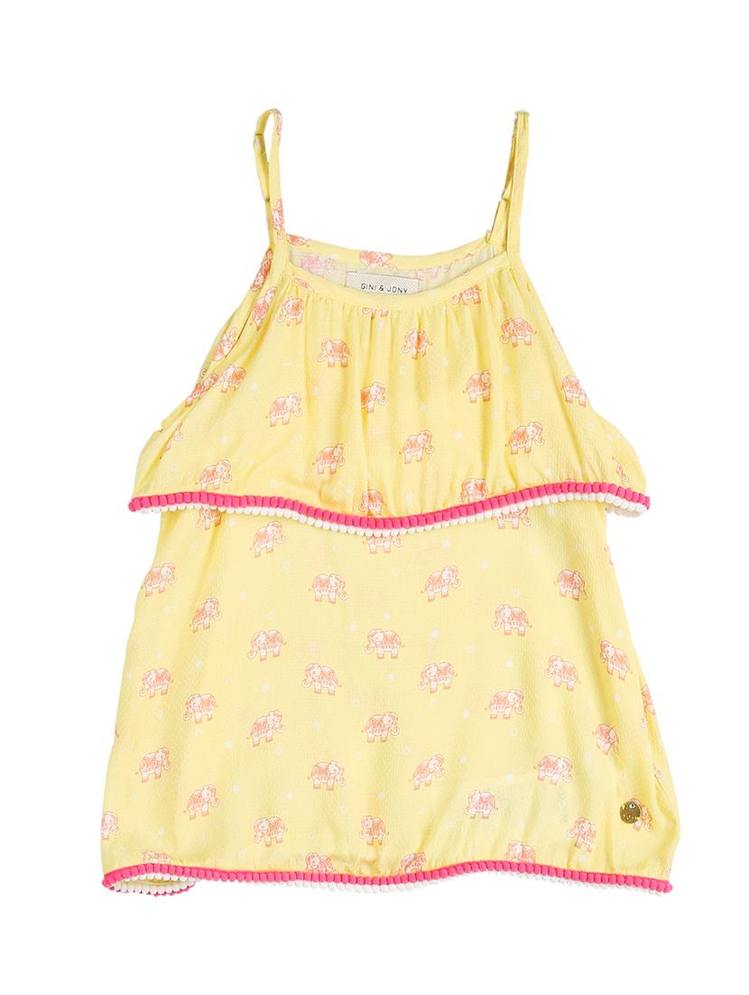contrast laced layered top - 16592878 - Zoom Image - 1