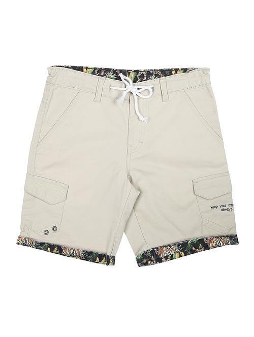 turn up hem three fourth shorts - 16593429 - Standard Image - 1