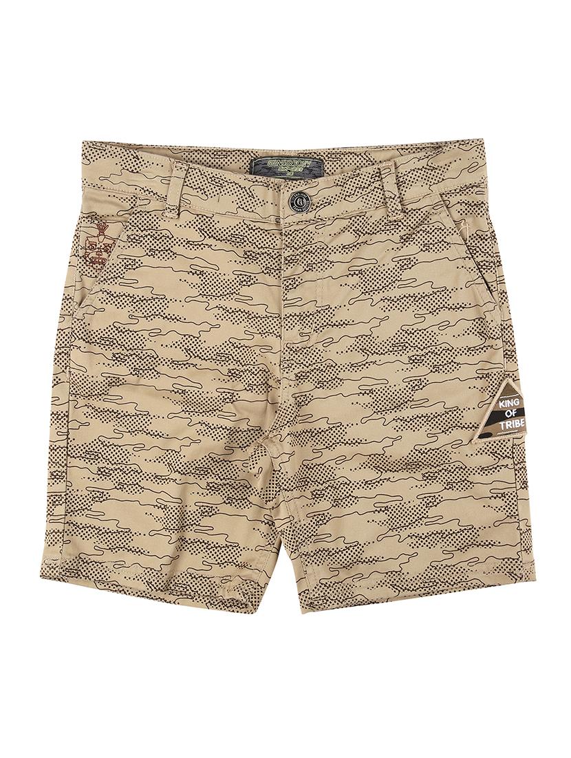 pocket detail printed shorts - 16593453 - Zoom Image - 1