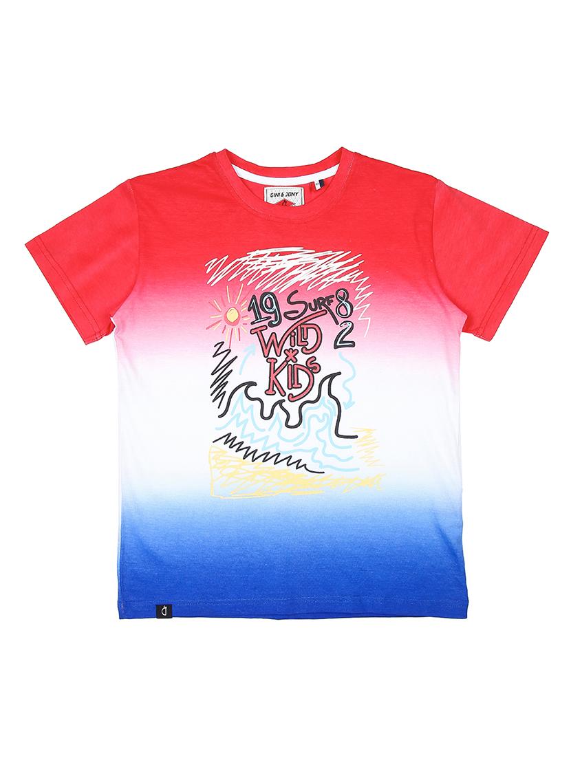 round neck quirky print t-shirt - 16593539 - Zoom Image - 1