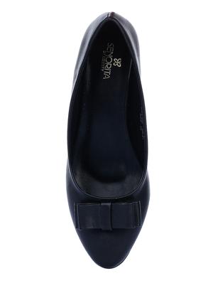 black slip on pumps - 16595200 - Standard Image - 4