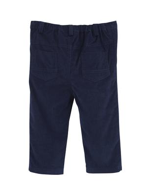 navy blue cotton corduroy trouser - 16596494 - Standard Image - 2