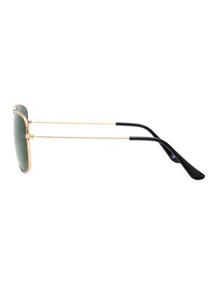 royal son uv protection retro square carven sunglasses for women (green lens) - 16596783 - Standard Image - 3