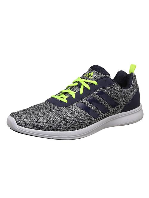 grey fabric lace up sport shoe - 16599242 - Standard Image - 1